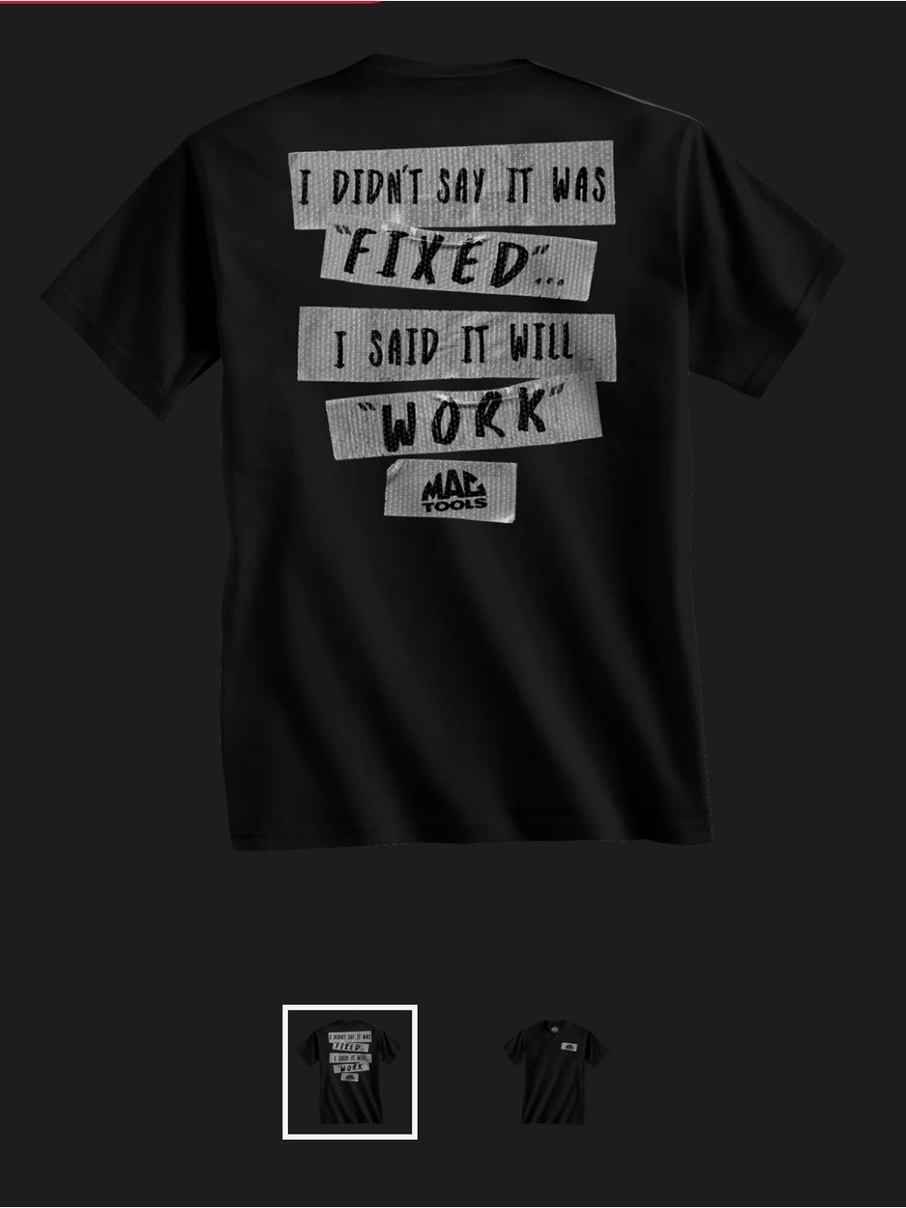 Mac Tools “Duct Tape” Tee